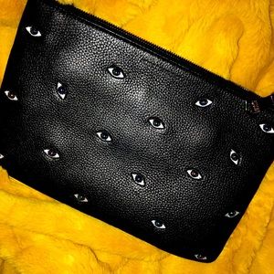 Aimee Kestenberg Pebble Leather Eye Love Pouch